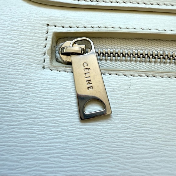 Celine Trapeze Leather Handbag Authentic Retail 1950$ - Picture 12 of 13